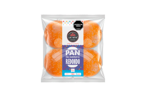 Pan para Hamburguesas Redondo